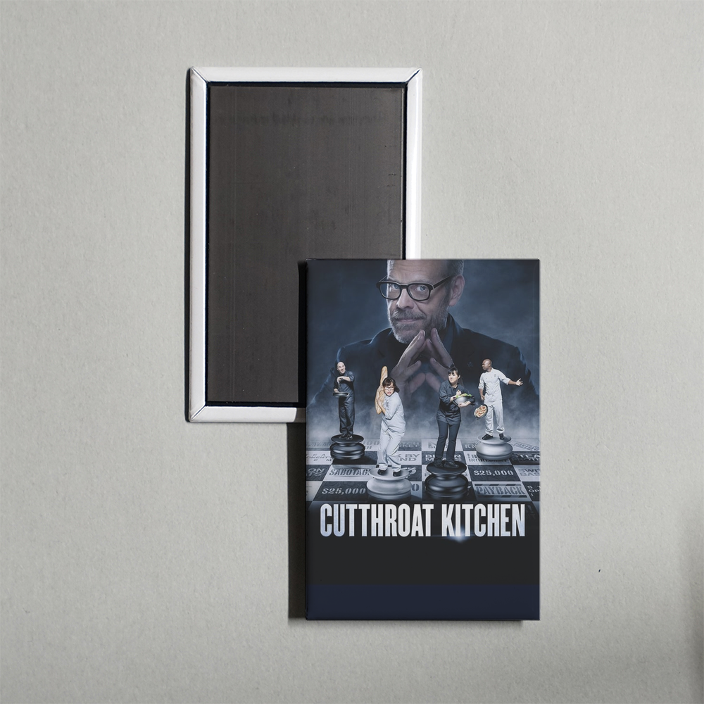 Cutthroat Kitchen TV Show Fridge Magnet