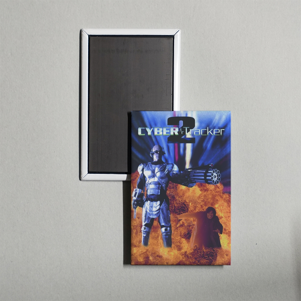 CyberTracker 2 Mini Movie Fridge Magnet