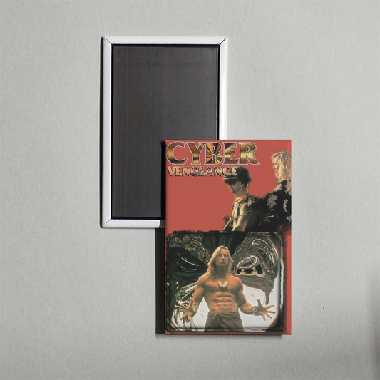 Cyber Vengeance Mini Movie Fridge Magnet