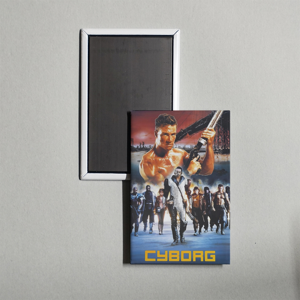 Cyborg Mini Movie Fridge Magnet