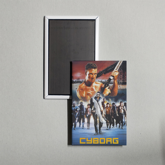 Cyborg Mini Movie Fridge Magnet