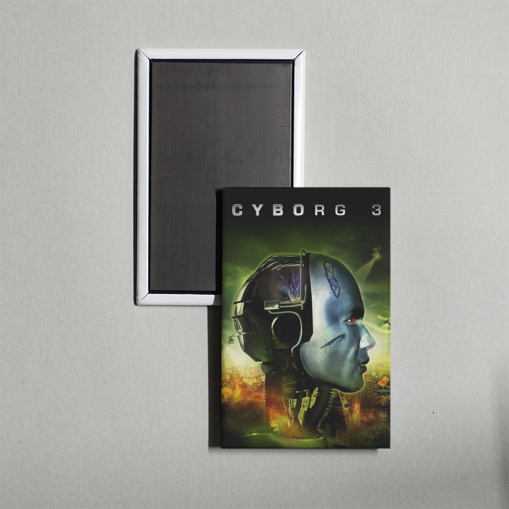 Cyborg 3 The Recycler Mini Movie Fridge Magnet