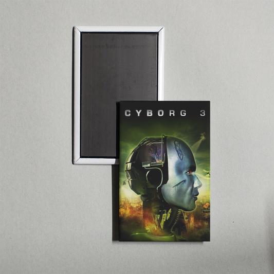 Cyborg 3 The Recycler Mini Movie Fridge Magnet