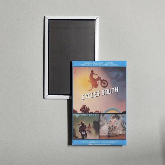Cycles South Mini Movie Fridge Magnet