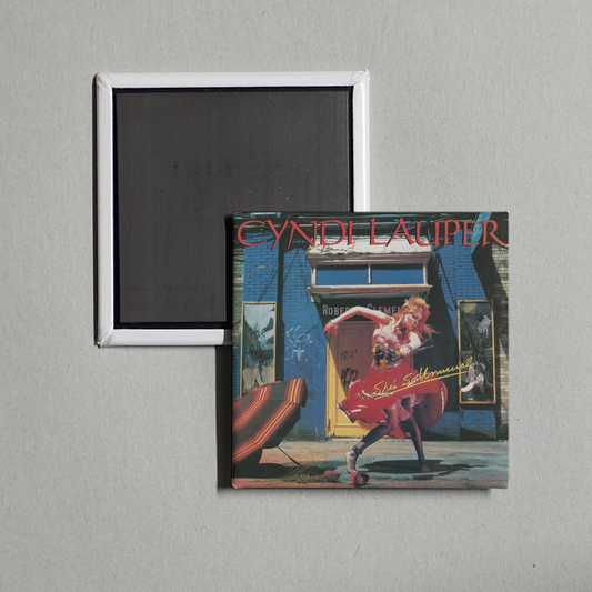Cyndi Lauper - She's So Unusual Album Cover Fridge Magnet