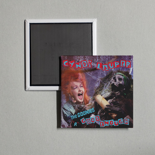Cyndi Lauper - The Goonies R Good Enough Album Cover Fridge Magnet