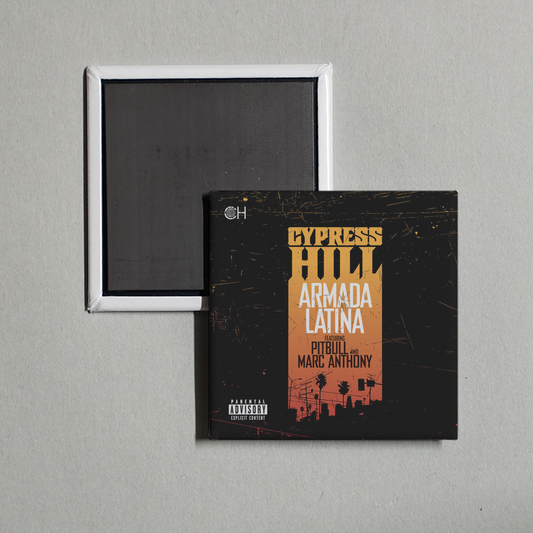 Cypress Hill - Armada Latina (feat. Pitbull and Marc Anthony) Album Cover Fridge Magnet