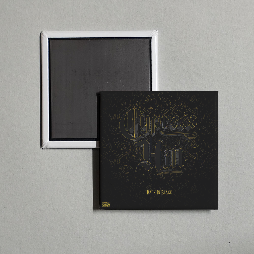 Cypress Hill - Back in Black Album Cover Fridge Magnet