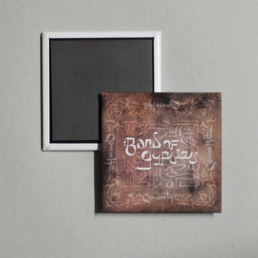Cypress Hill - Band of Gypsies (Edit) Album Cover Fridge Magnet