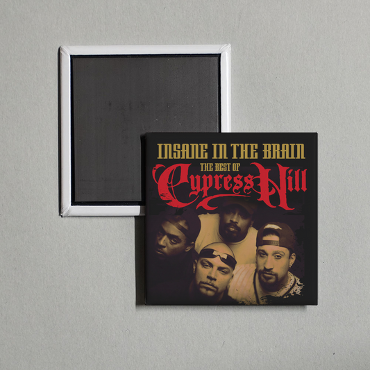 Cypress Hill - Insane In the Brain The Best of Cypress Hill Album Cover Fridge Magnet