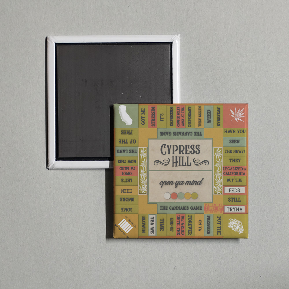 Cypress Hill - Open Ya Mind Album Cover Fridge Magnet