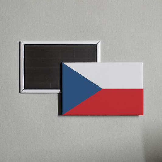 Czech Republic Flag Fridge Magnet