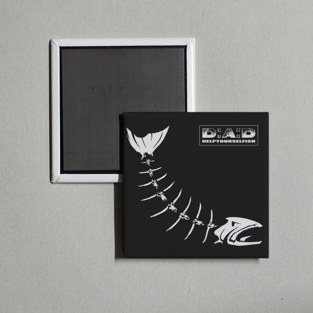 D-A-D - Helpyourselfish Album Cover Fridge Magnet