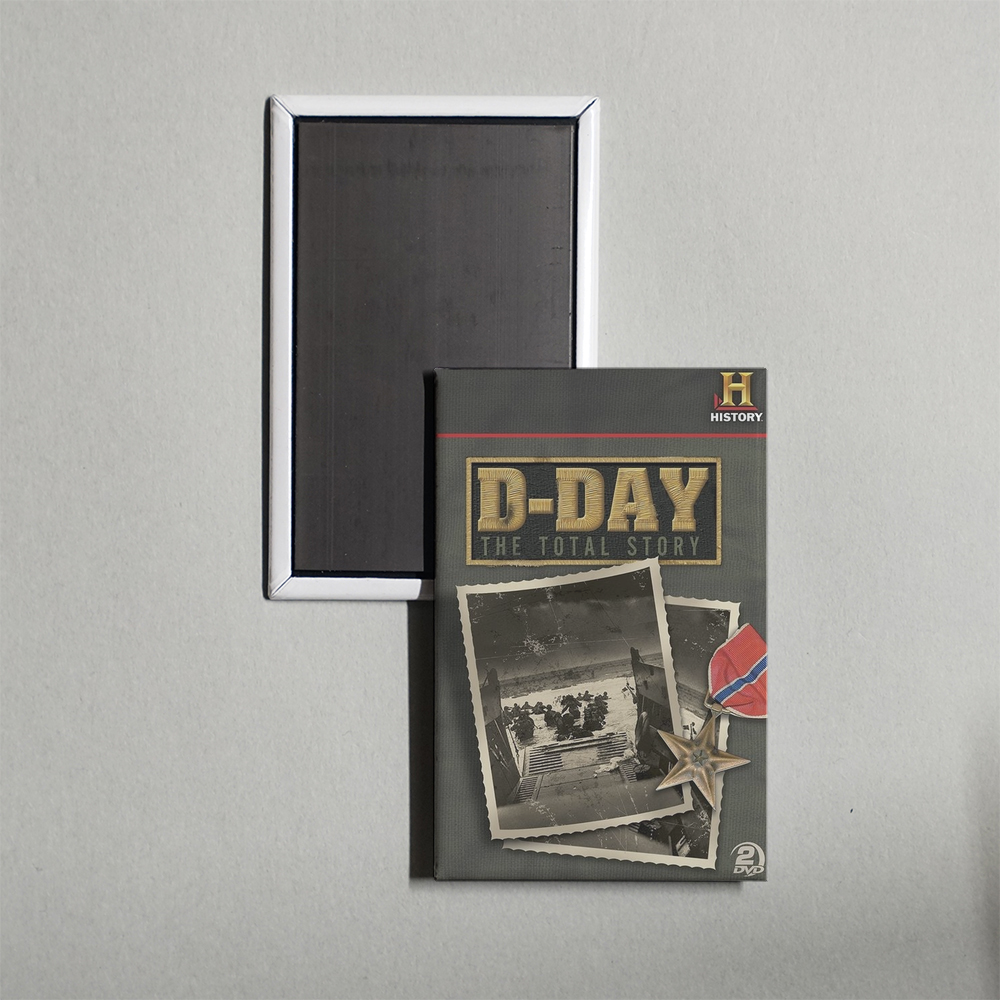 D-Day The Total Story TV Show Fridge Magnet