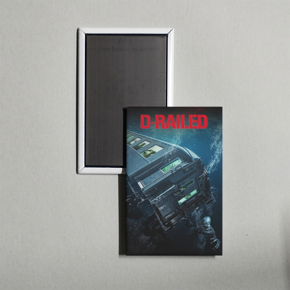 D-Railed Mini Movie Fridge Magnet