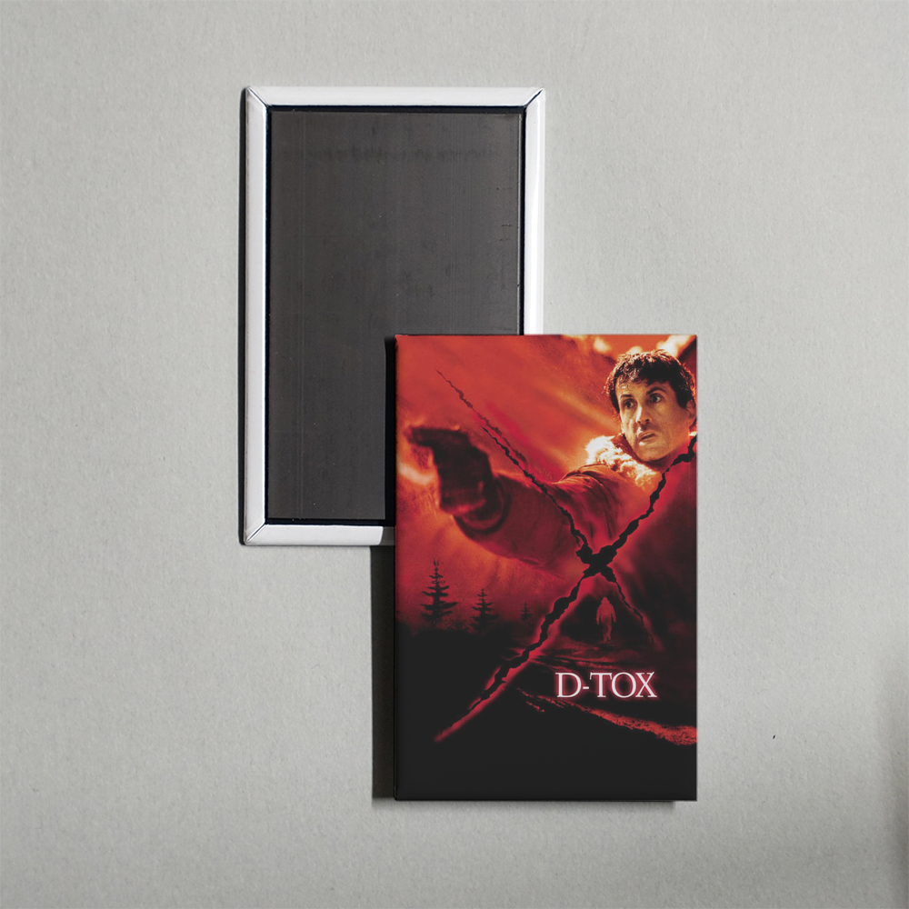 D-Tox Mini Movie Fridge Magnet