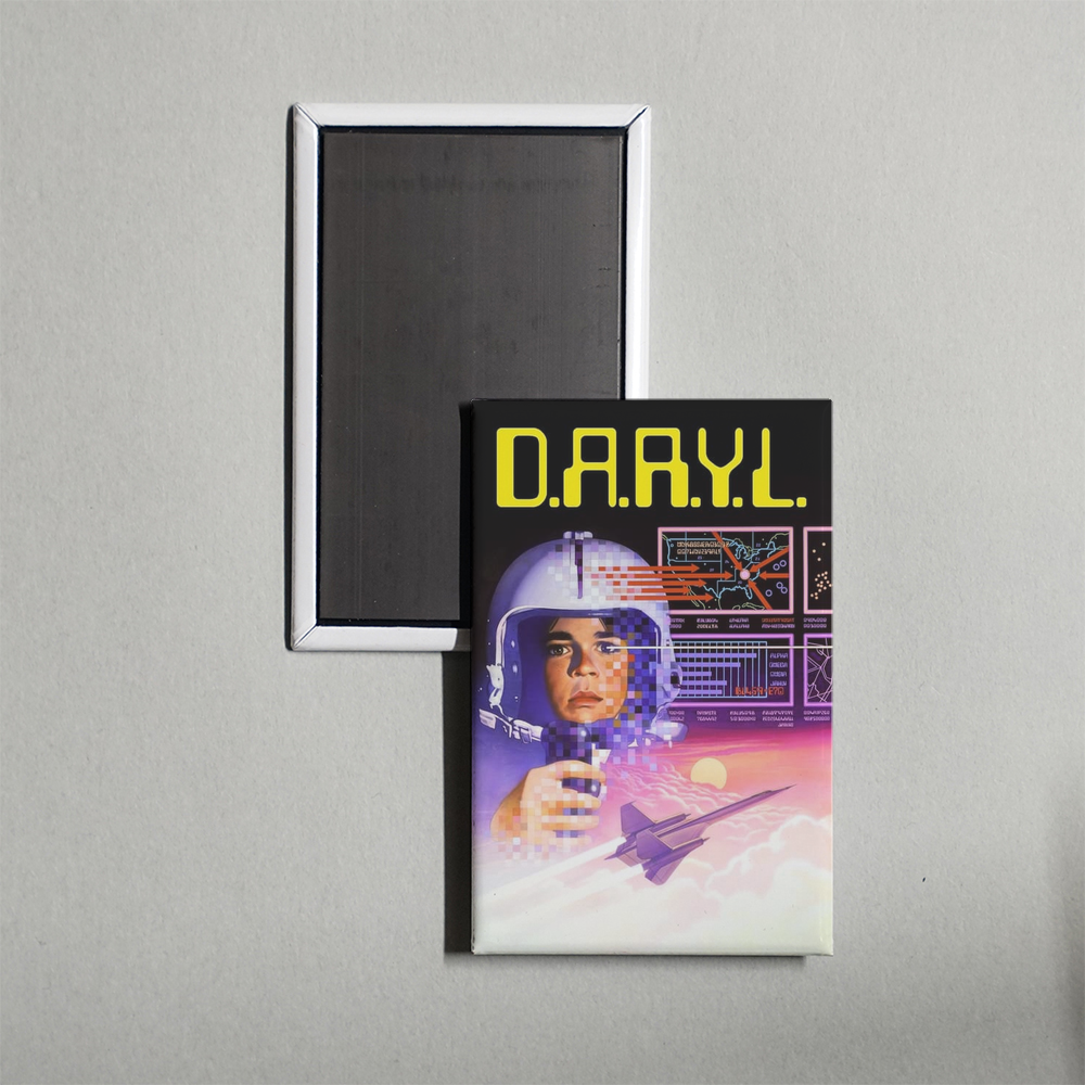 D.A.R.Y.L. Mini Movie Fridge Magnet