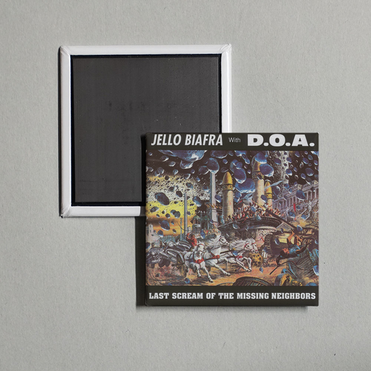 D.O.A. - Last Scream of the Missing Neighbors Album Cover Fridge Magnet