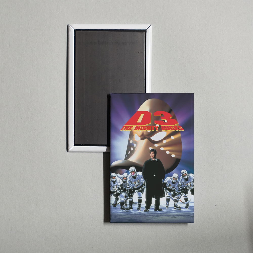 D3 The Mighty Ducks Mini Movie Fridge Magnet