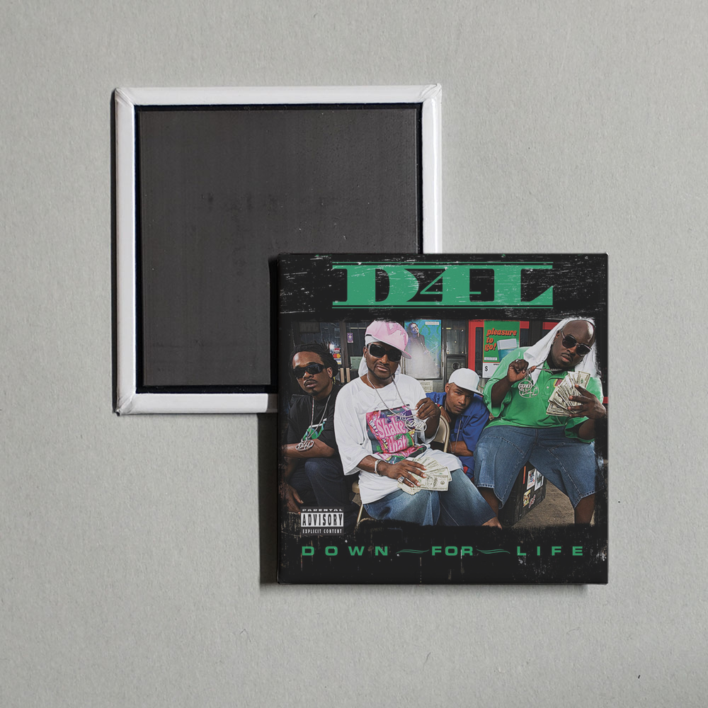 D4L - Down for Life Album Cover Fridge Magnet