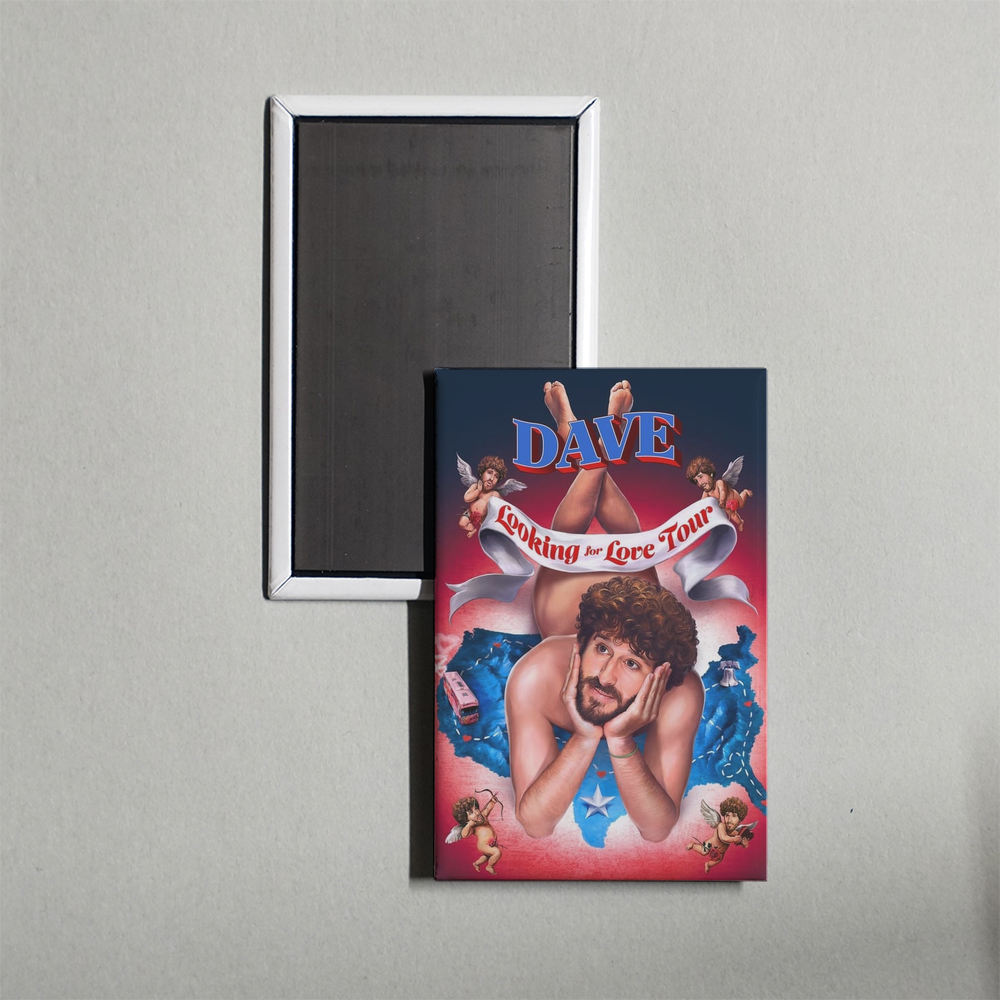 DAVE TV Show Fridge Magnet