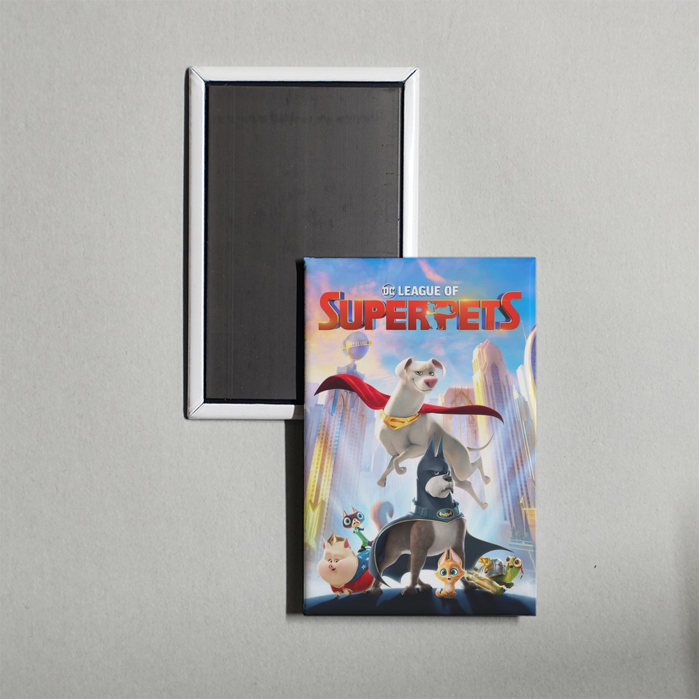 DC League of Super-Pets Mini Movie Fridge Magnet