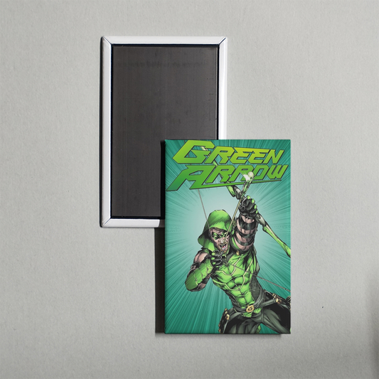 DC Showcase Green Arrow Mini Movie Fridge Magnet