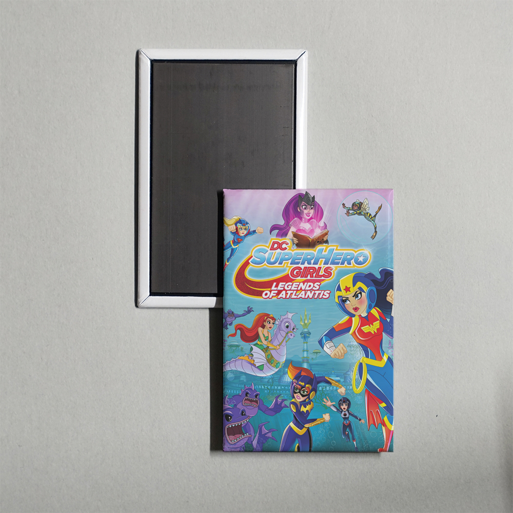 DC Super Hero Girls Legends of Atlantis Mini Movie Fridge Magnet