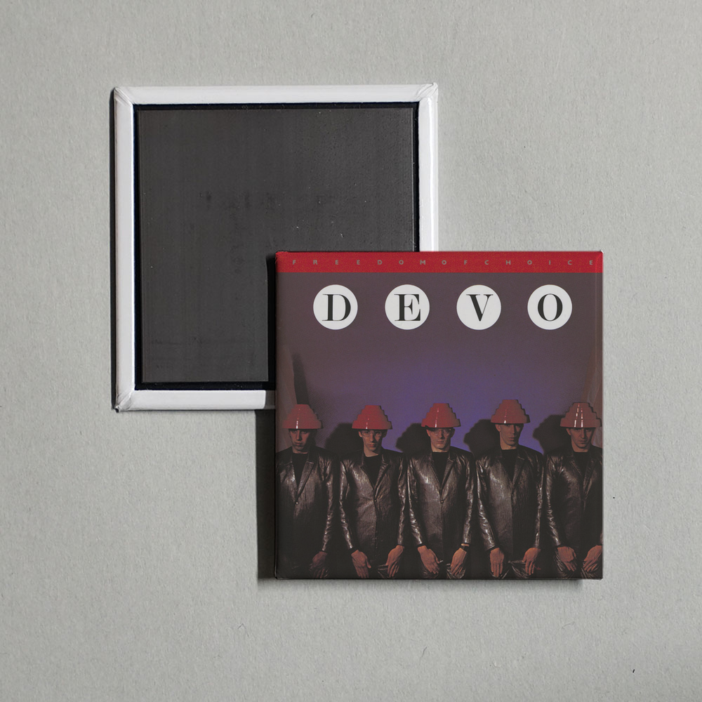 DEVO - Freedom of Choice Album Cover Fridge Magnet