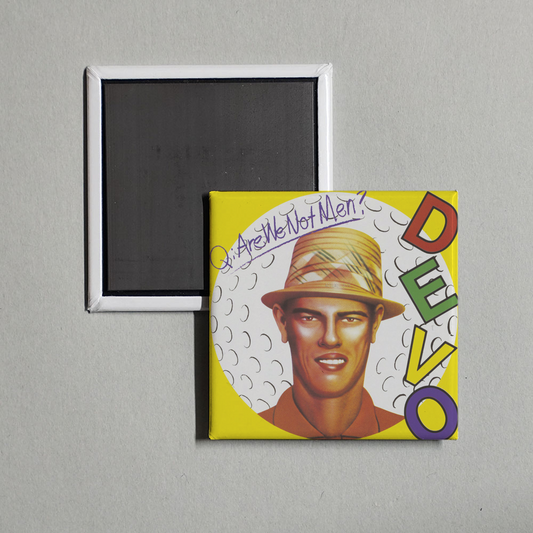 DEVO - Q Are We Not Men A We Are Devo! Album Cover Fridge Magnet