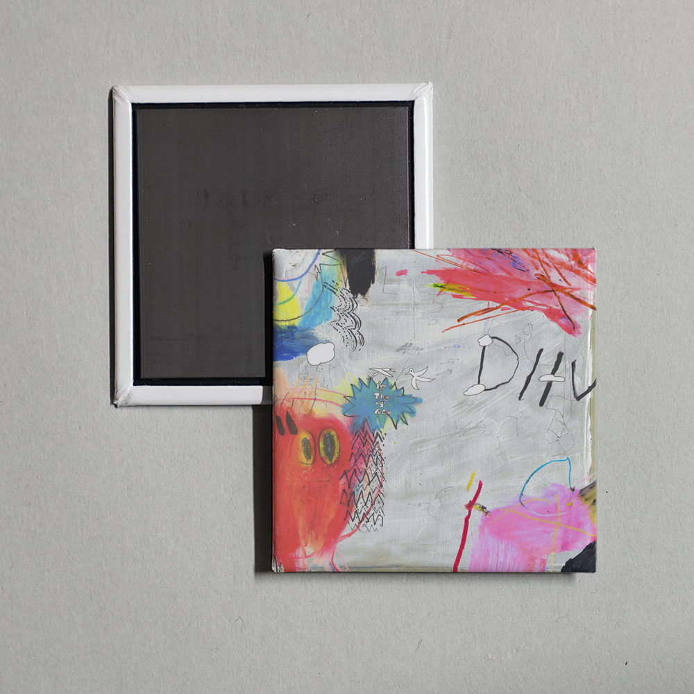DIIV - Is the Is Are Album Cover Fridge Magnet