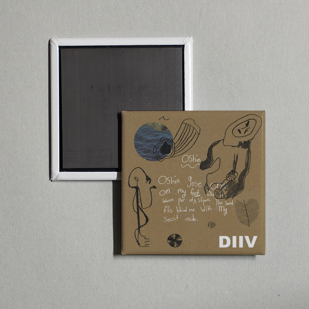 DIIV - Oshin Album Cover Fridge Magnet