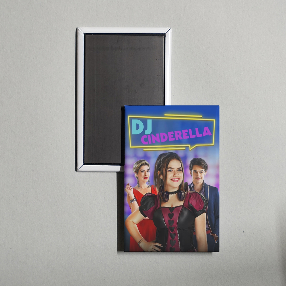 DJ Cinderella Mini Movie Fridge Magnet