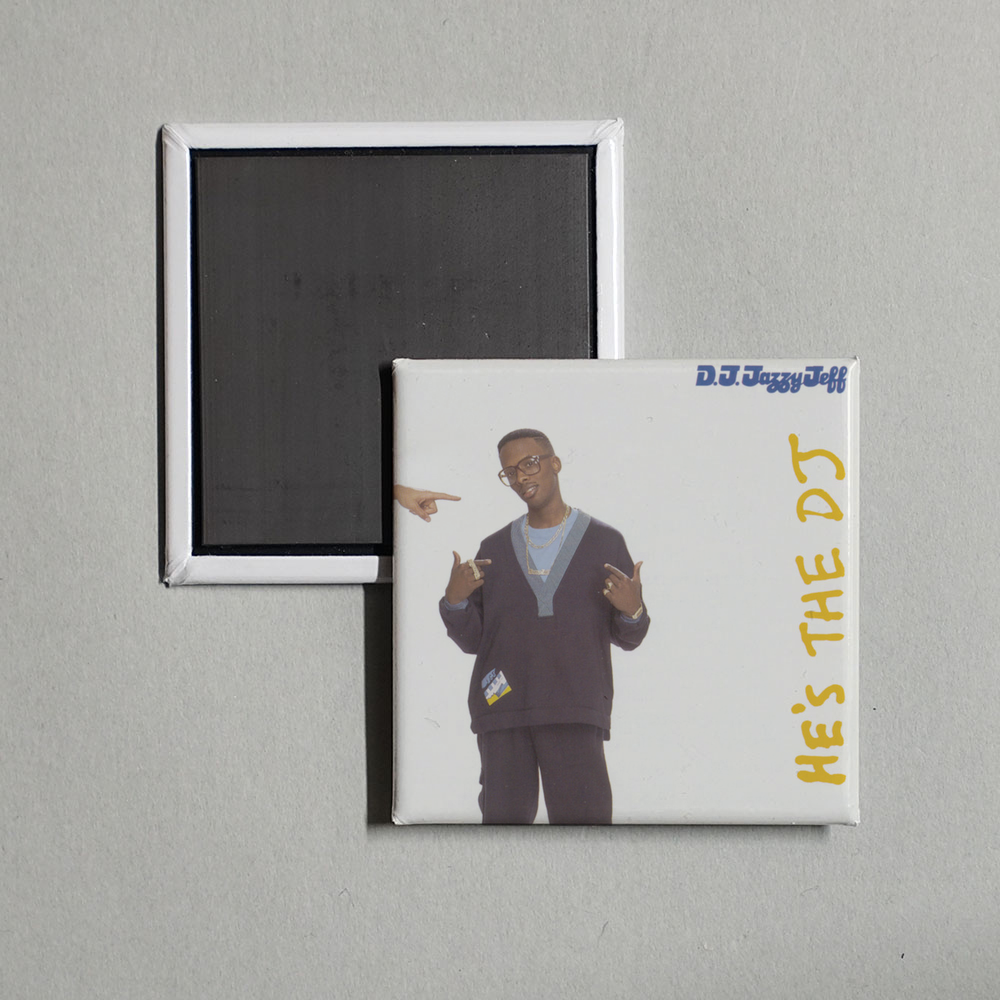 DJ Jazzy Jeff & The Fresh Prince - He's The DJ, I'm The Rapper Album Cover Fridge Magnet