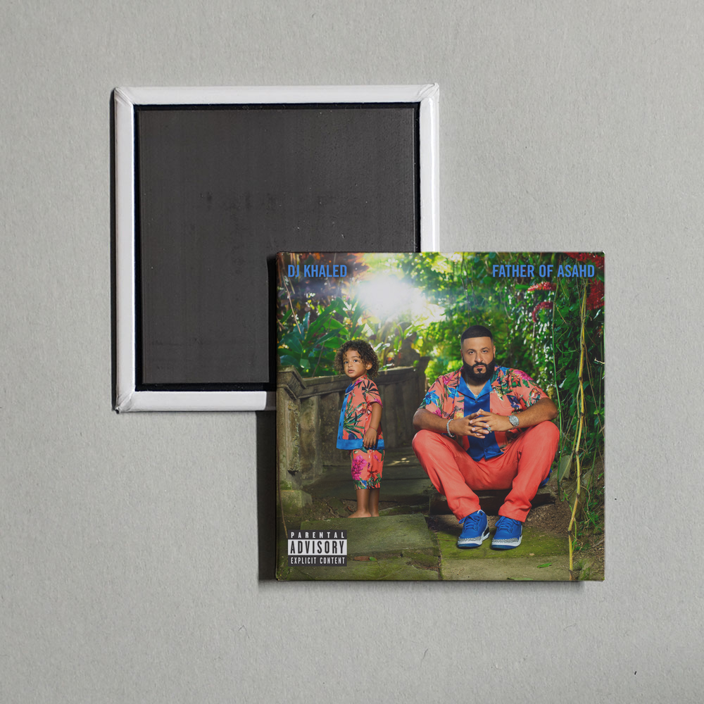 DJ Khaled - Father Of Asahd Album Cover Fridge Magnet