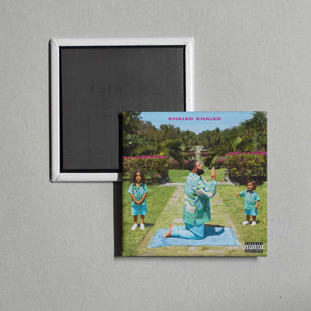 DJ Khaled - KHALED KHALED Album Cover Fridge Magnet