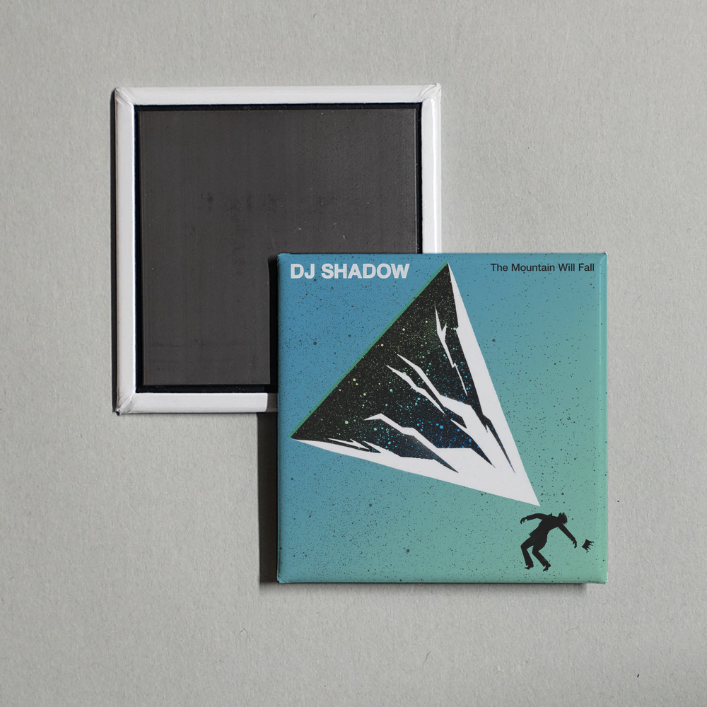 DJ Shadow - The Mountain Will Fall Album Cover Fridge Magnet