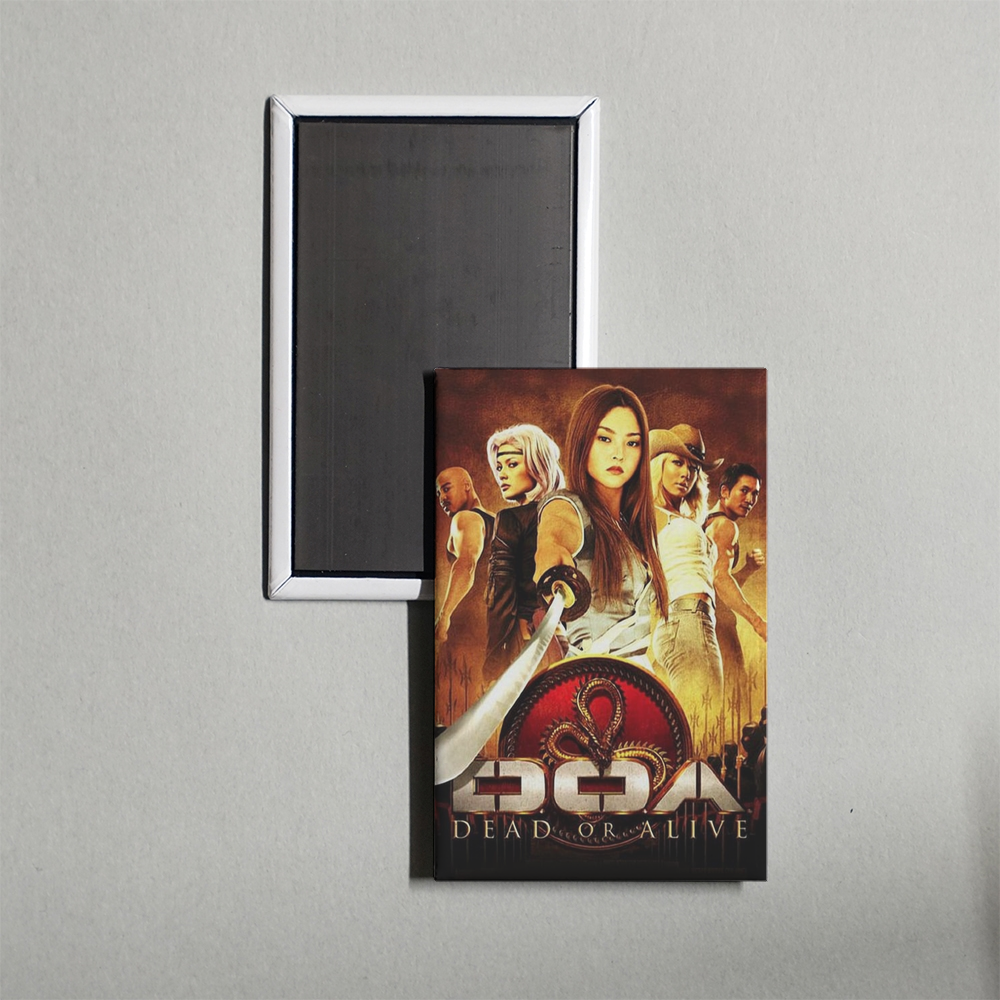 DOA Dead or Alive Mini Movie Fridge Magnet