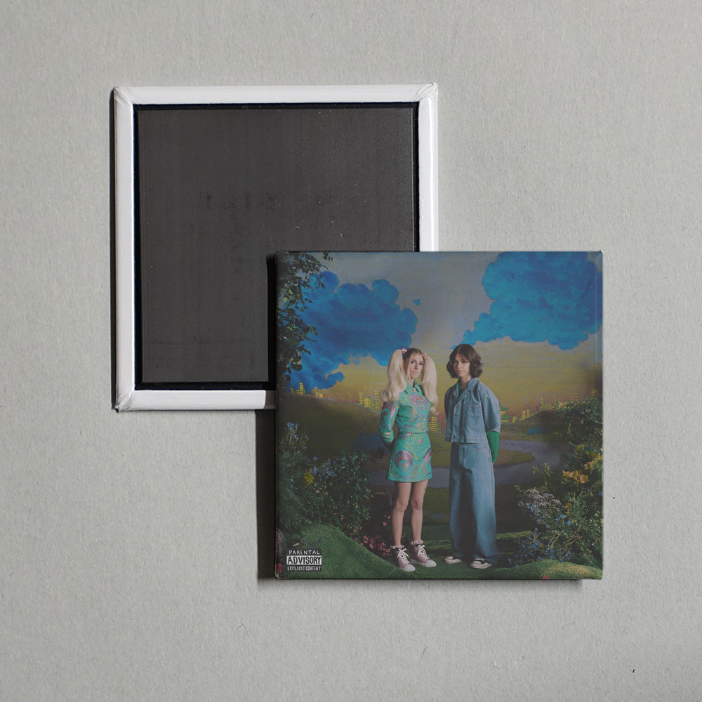 DOMi & JD BECK - NOT TiGHT Album Cover Fridge Magnet