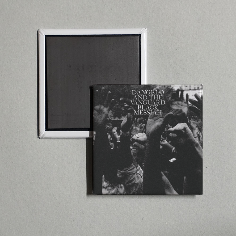 D'Angelo - Black Messiah Album Cover Fridge Magnet