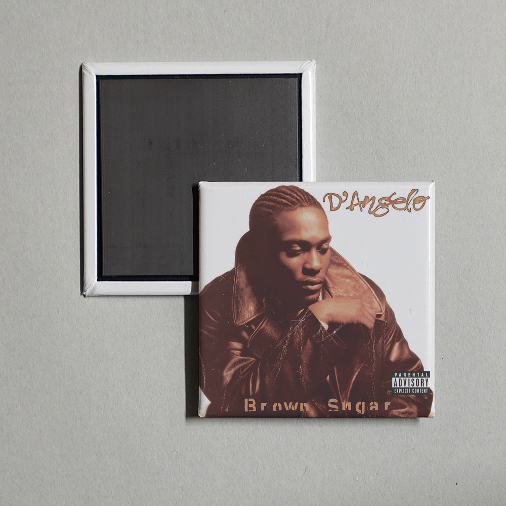 D'Angelo - Brown Sugar Album Cover Fridge Magnet