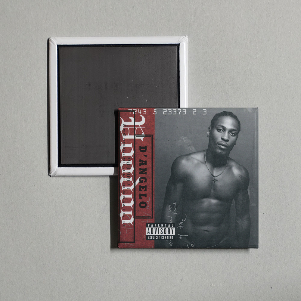 D'Angelo - Voodoo Album Cover Fridge Magnet