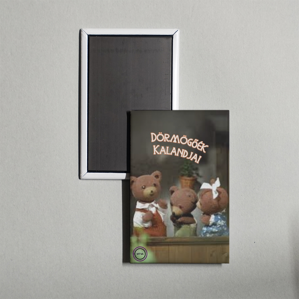 Dörmögőék kalandjai TV Show Fridge Magnet