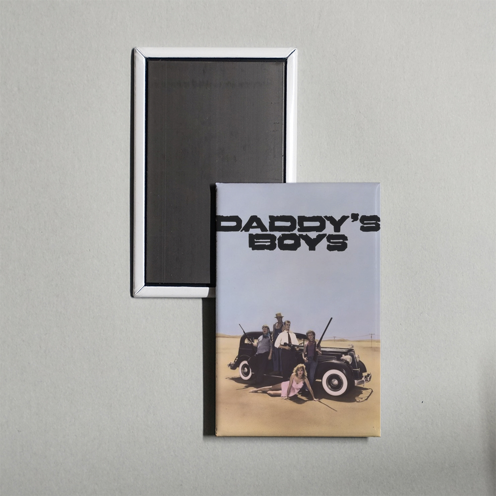 Daddy's Boys Mini Movie Fridge Magnet