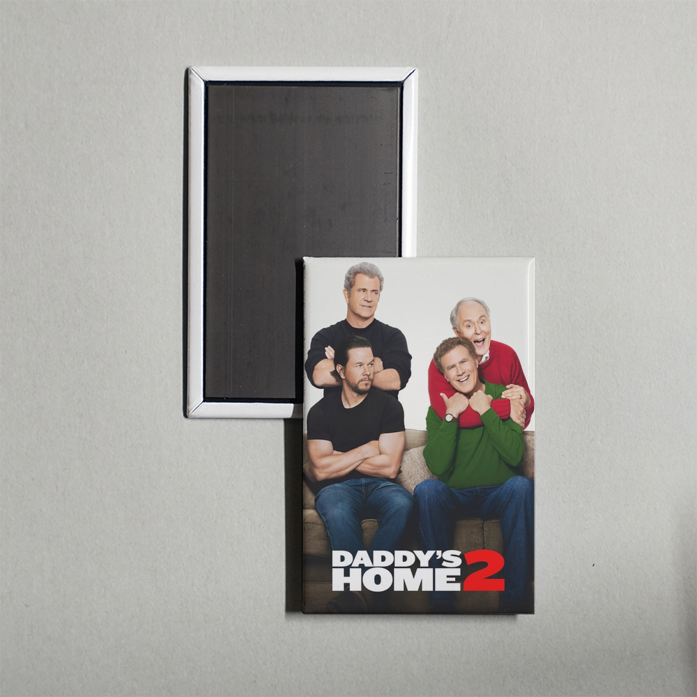 Daddy's Home 2 Mini Movie Fridge Magnet