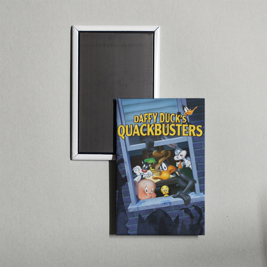 Daffy Duck's Quackbusters Mini Movie Fridge Magnet