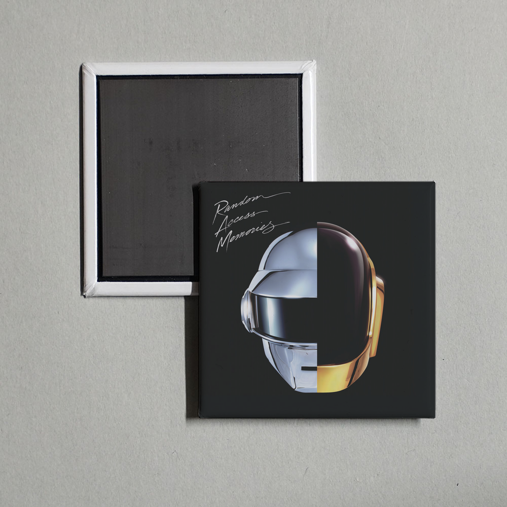 Daft Punk - Random Access Memories Album Cover Fridge Magnet