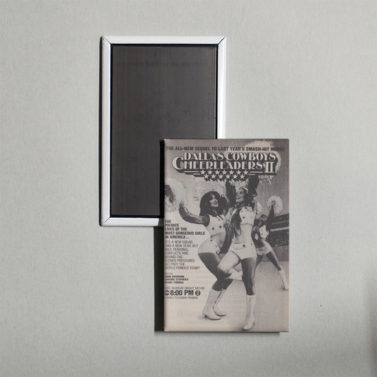 Dallas Cowboys Cheerleaders II Mini Movie Fridge Magnet