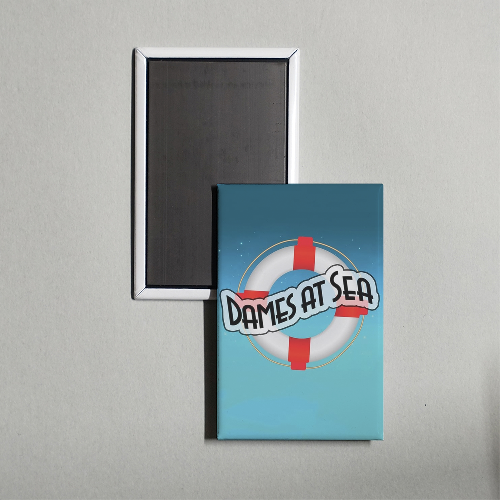 Dames at Sea Mini Movie Fridge Magnet