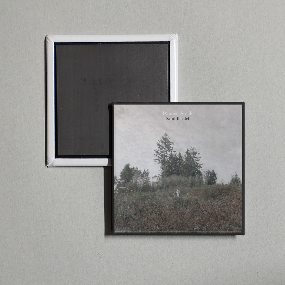 Damien Jurado - Saint Bartlett Album Cover Fridge Magnet